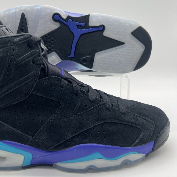 Mens Size 10 Air Jordan 6 Retro Aqua Black Basketball Sneaker CT8529 004 NEW main image 5